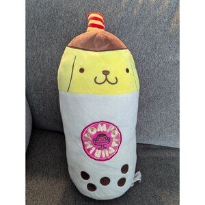 Pom Pom Purin Milk Tea Plush Toy By Sanrio
